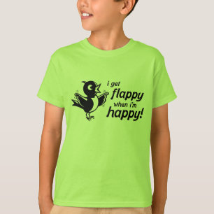 Camiseta feliz de Flappy