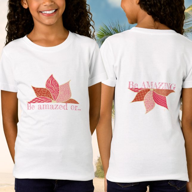 Camiseta feliz de flores (Subido por el creador)