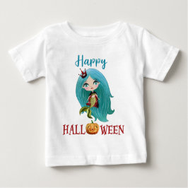 Camiseta feliz de Halloween Chica bebé camiseta de