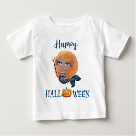 Camiseta feliz de Halloween Chica bebé camiseta de