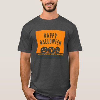 Camiseta feliz de Halloween | Tee gráfico divertid