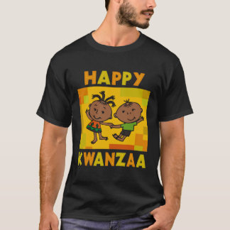 Camiseta feliz de Kwanzaa