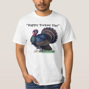 Camiseta feliz de la diversión del día de Turqu