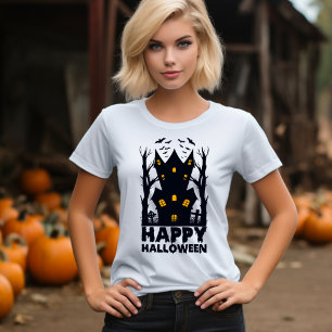 Camiseta feliz de la noche de Halloween