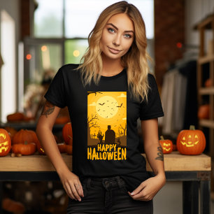 Camiseta feliz de la noche de Halloween