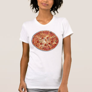 Camiseta feliz de la pizza