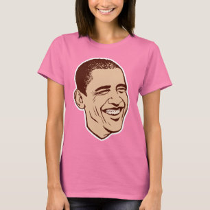 Camiseta feliz de Obama