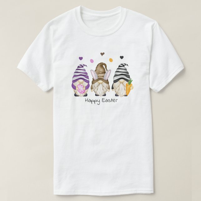 Camiseta feliz de Pascua (Diseño del anverso)