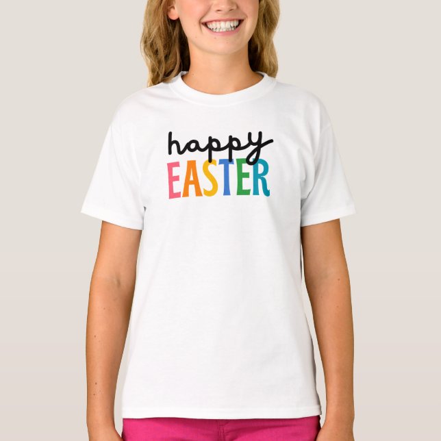 Camiseta feliz de Pascua (Anverso)