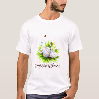 Camiseta feliz de Pascua