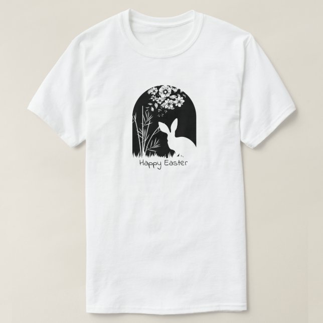 Camiseta feliz de Pascua (Diseño del anverso)