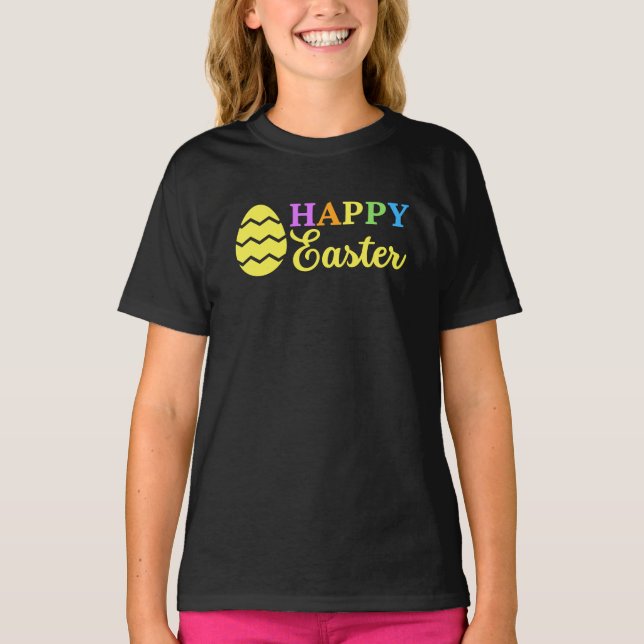 Camiseta feliz de Pascua (Anverso)