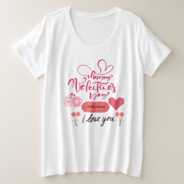 Camiseta feliz de San Valentín "Te amo"