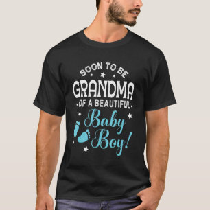 Camiseta Feliz de ser pronto abuela de un hermoso bebé