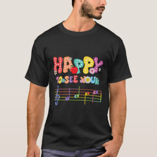 Camiseta Feliz de ver tu cara Profesor de música de vuelta