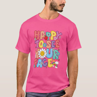 Camiseta Feliz de ver tu rostro a los profesores estudiante