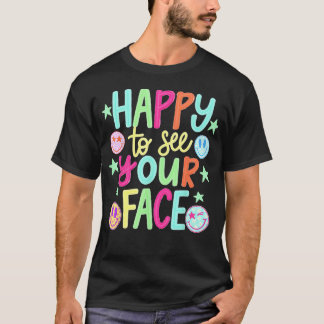 Camiseta Feliz De Verte La Cara De Regreso A