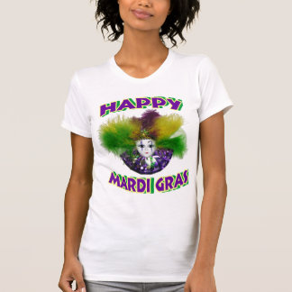 Camiseta feliz del carnaval