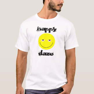 Camiseta feliz del deslumbramiento