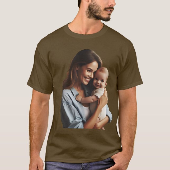 Camiseta feliz del día de la madre (Anverso)