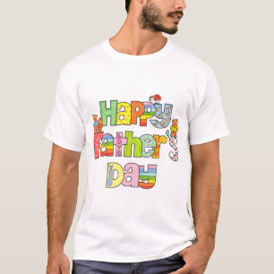 Camiseta feliz del día de padre