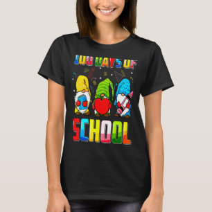 Camiseta Feliz Día 100 del Colegio Tres Gnomes Té Virtual