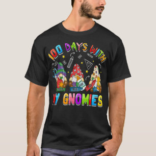 Camiseta Feliz Día 100 del Colegio Tres Gnomes Té Virtual