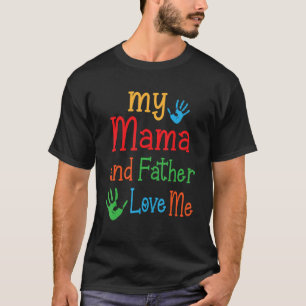 Camiseta Feliz Día A La Hija De Mi Mamá Y Padre