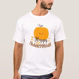 Camiseta feliz día de Acción de Gracias
