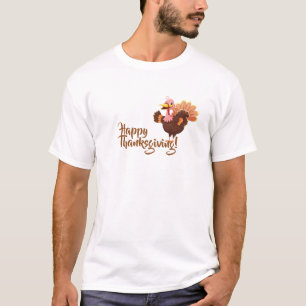 Camiseta Feliz Día de Acción de Gracias