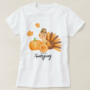 Camiseta Feliz Día de Acción de Gracias