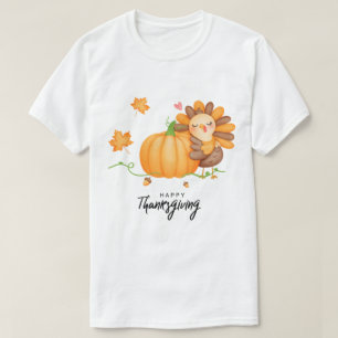 Camiseta Feliz Día de Acción de Gracias