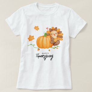 Camiseta Feliz Día de Acción de Gracias
