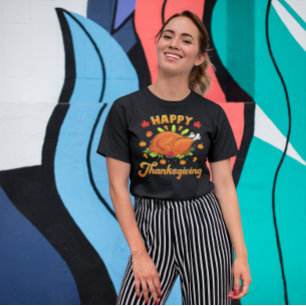 Camiseta Feliz Día de Acción de Gracias