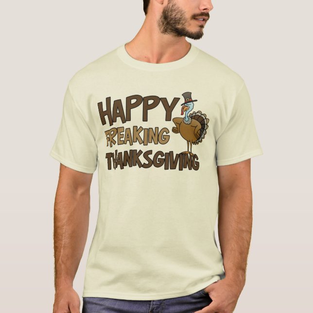 Camiseta Feliz Día de Acción de Gracias (Anverso)