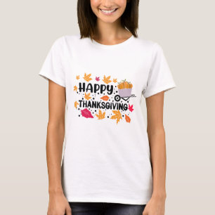 Camiseta Feliz Día de Acción de Gracias