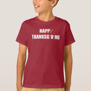 Camiseta Feliz Día de Acción de Gracias
