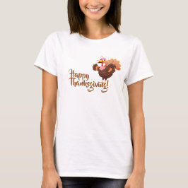 Camiseta Feliz Día de Acción de Gracias