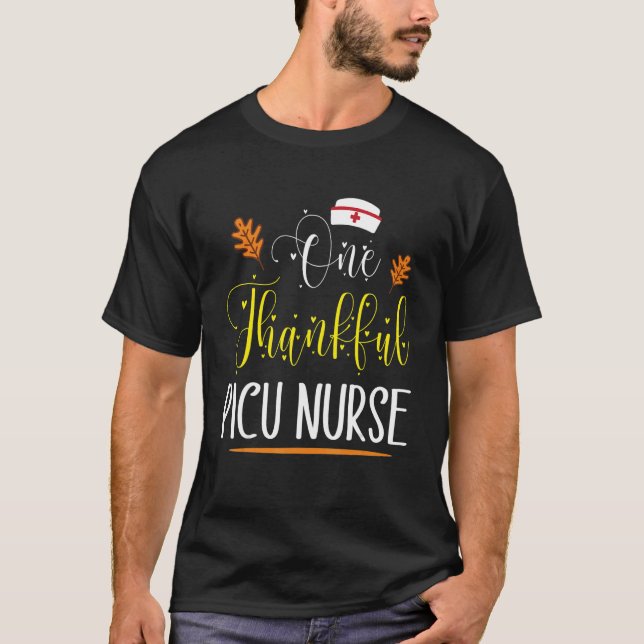 Camiseta Feliz Día de Acción de Gracias a los pacientes Un  (Anverso)