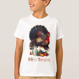 Camiseta Feliz Día de Acción de Gracias a Turquía