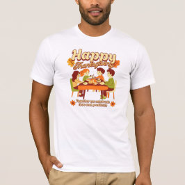 Camiseta Feliz Día de Acción de Gracias - Amor familiar