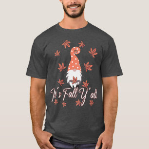 Camiseta Feliz Día de Acción de Gracias de Love Gnome otoño