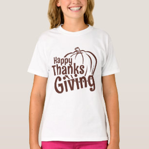 Camiseta Feliz Día de Acción de Gracias – Diseño de Cosecha