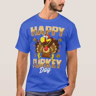 Camiseta Feliz Día de Acción de Gracias en Turquía