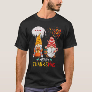 Camiseta Feliz Día de Acción de Gracias Feliz Navidad Felic