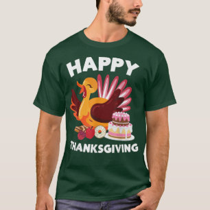 Camiseta Feliz Día de Acción de Gracias, fiesta turca