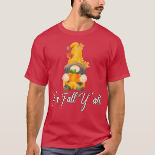 Camiseta Feliz Día de Acción de Gracias Gnome otoño otoño a