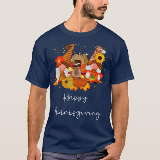Camiseta Feliz Día de Acción de Gracias Gnomes