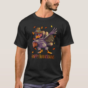 Camiseta Feliz Día de Acción de Gracias Peregrino gracioso