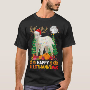 Camiseta Feliz Día de Acción de Gracias Ragdoll Funny Goat